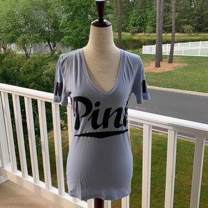 Victoria’s Secret PINK V Neck Tee